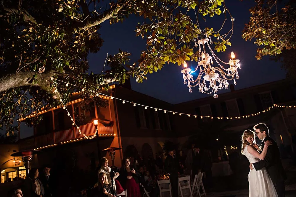 Two women taking a tour