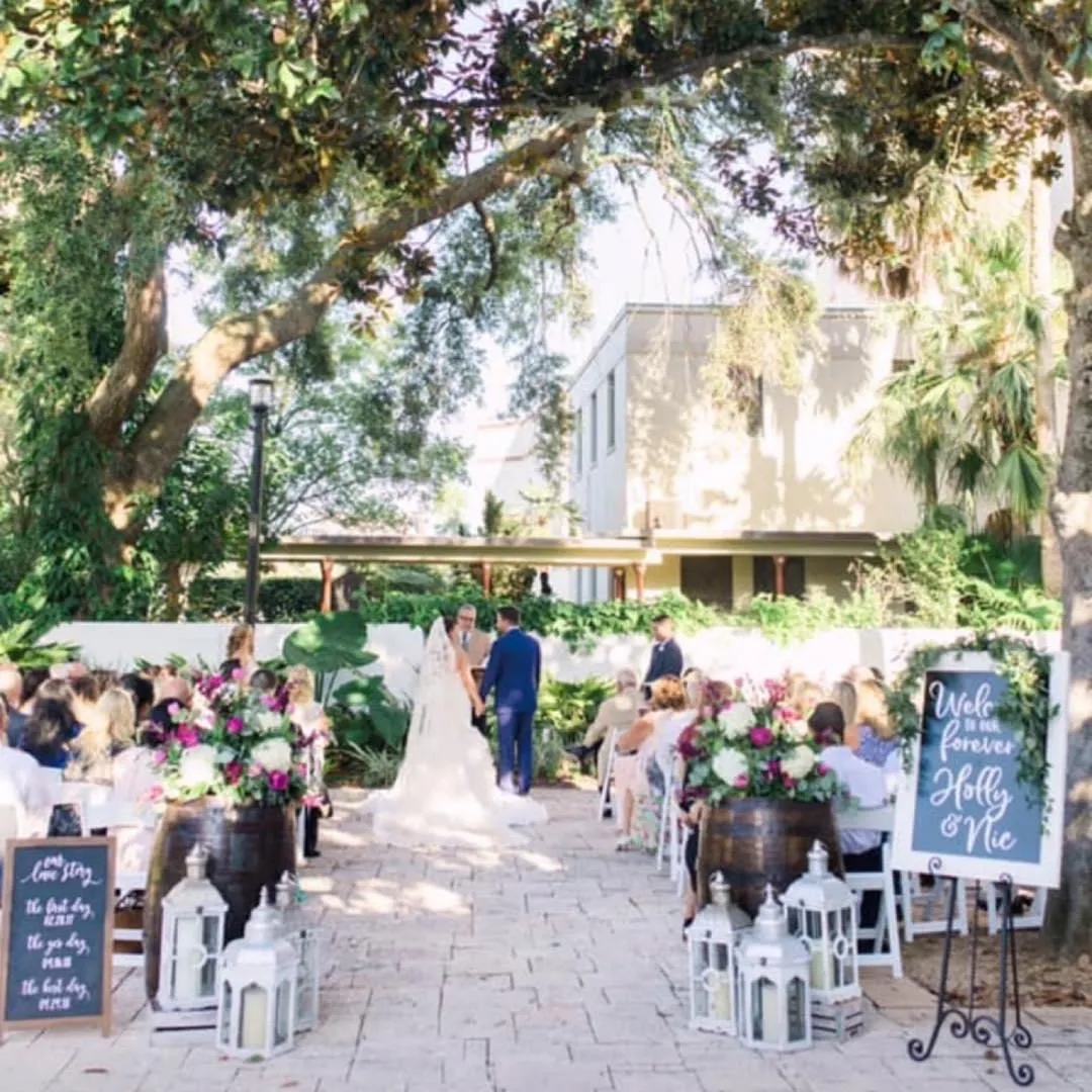 Two women taking a tour