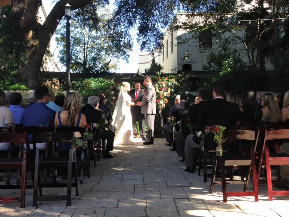 Two women taking a tour