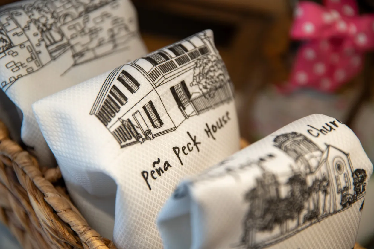 Two women taking a tour