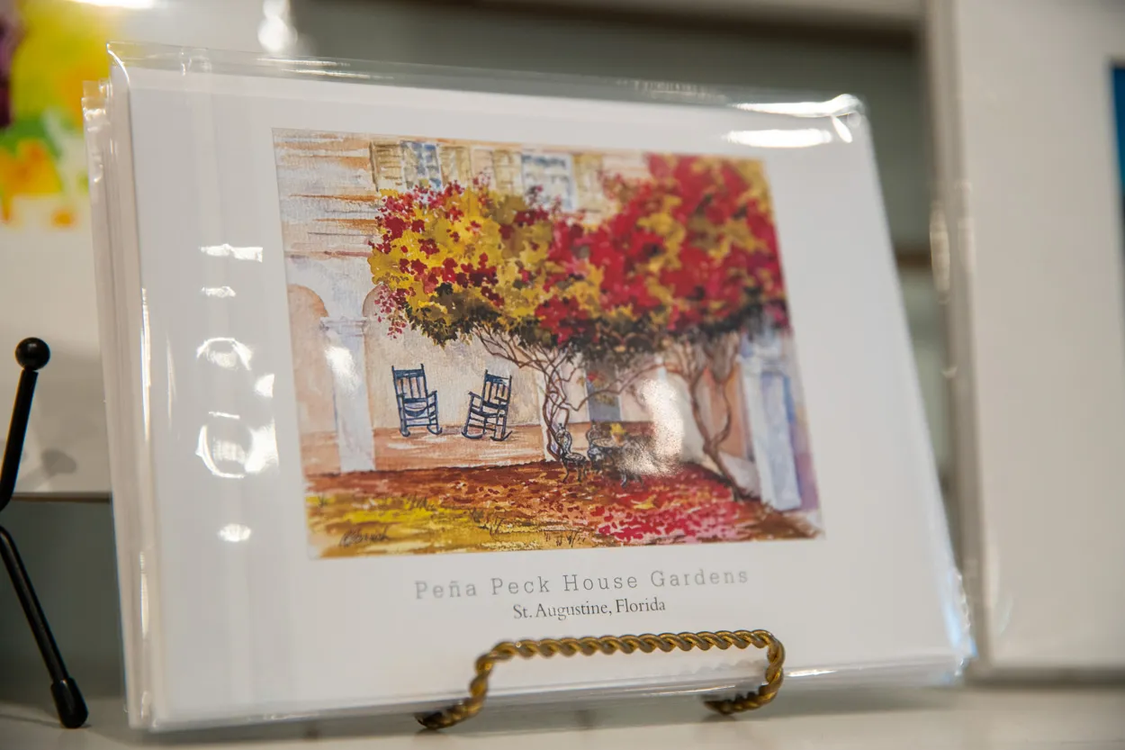 Two women taking a tour