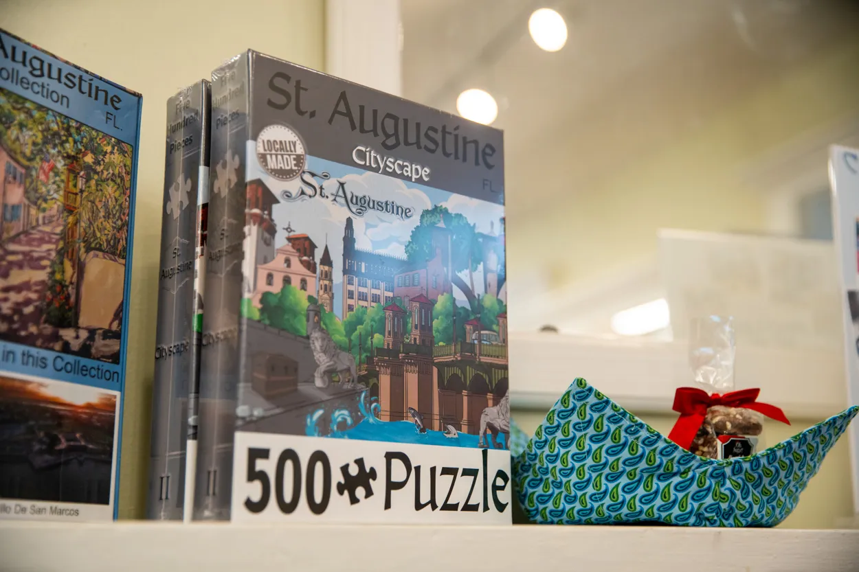 Two women taking a tour