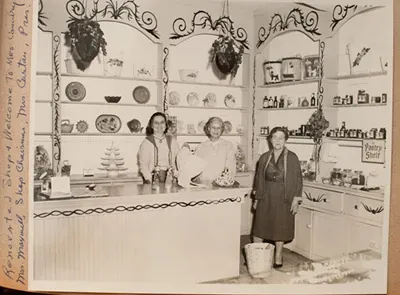 Historical photo of exchange