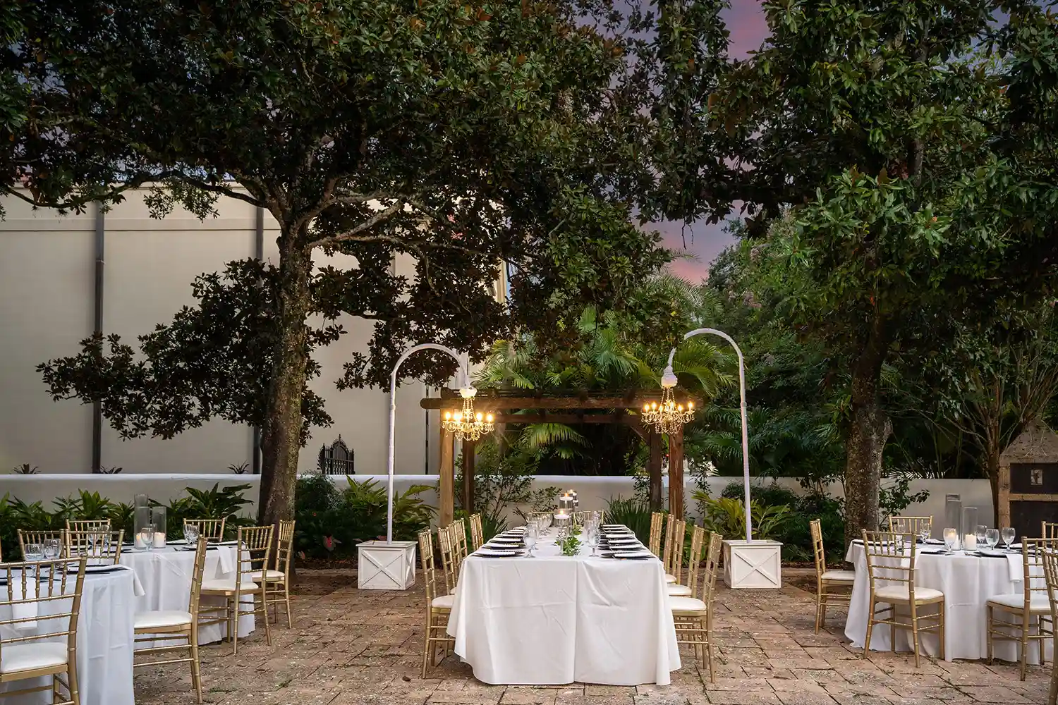 outside of the house