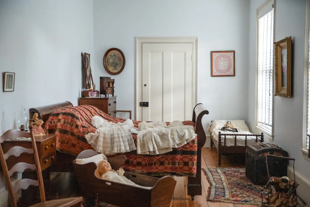 Two women taking a tour