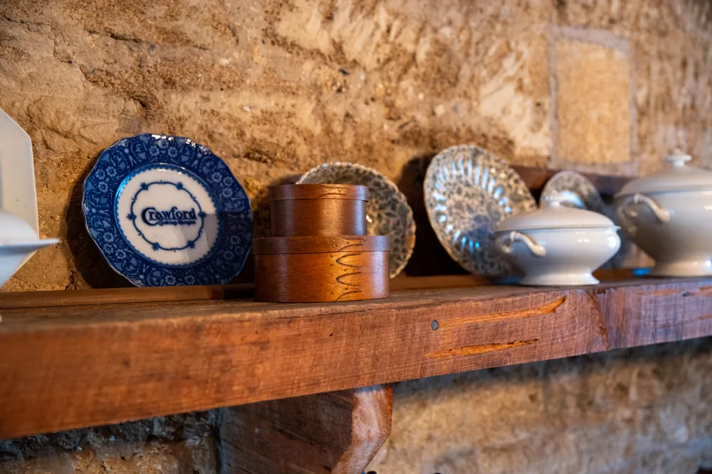 Two women taking a tour