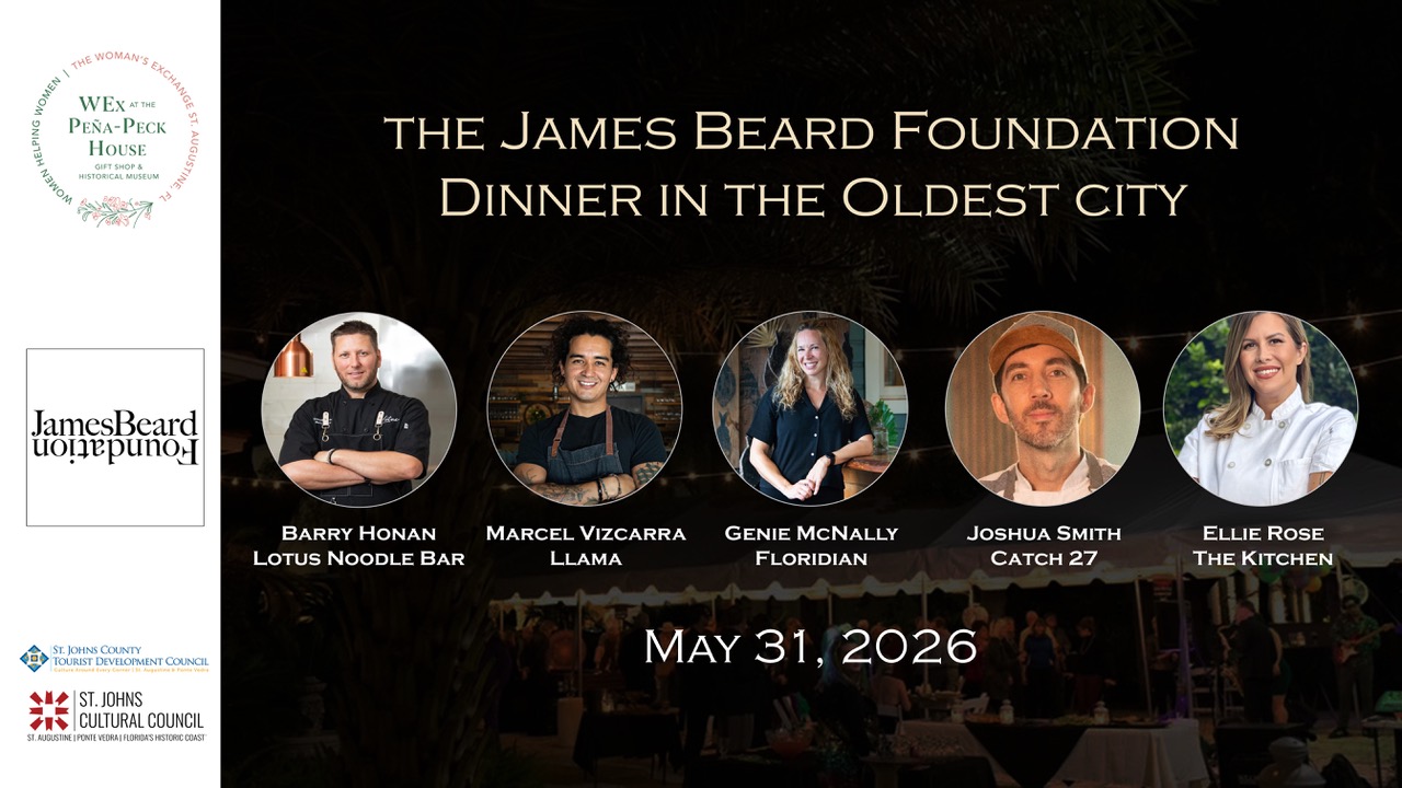 The James Beard Foundation Dinner in the Oldest City